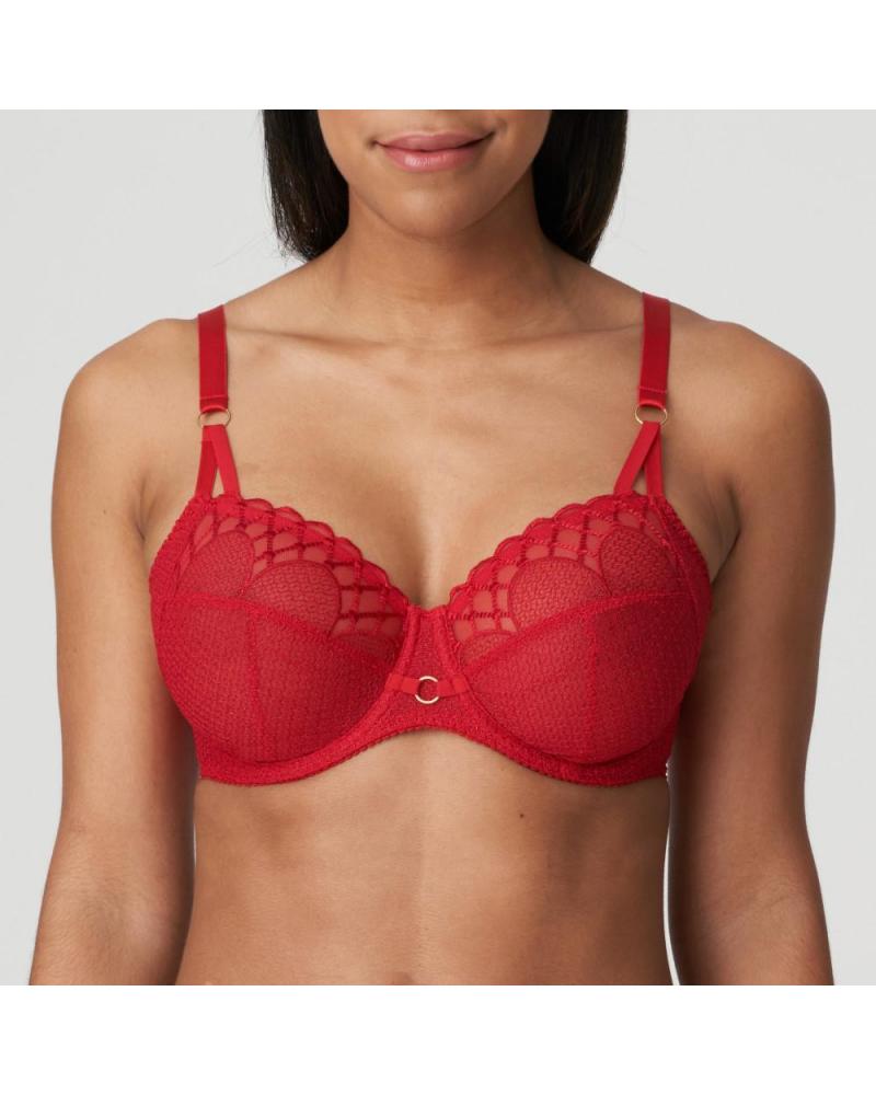 SUJETADOR PRIMA DONNA VYA COPA E 0163330 COLOR: rojo; TALLAS: 95, 100, 105 Temporada: i23 - Todos los Sujetadores para