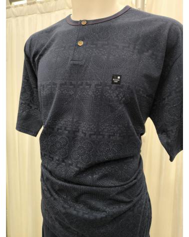 PIJAMA HOMBRE MASSANA MANGA CORTA PANALON LARGO P161366