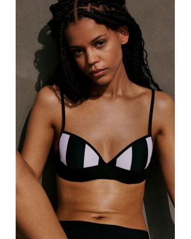 TOP BIKINI SARDA LIN 3600323 COPA C COLOR: negro; TALLAS: 95 Temporada: ver25 - Colección Baño Mujer Online  - PEPI