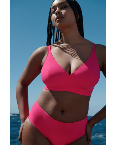 BRAGA ALTA BIKINI PRIMA DONNA ASWAN 4012451 TALLAS: m, l; COLOR: dragon fruit Temporada: ver25 - Todas las braguitas