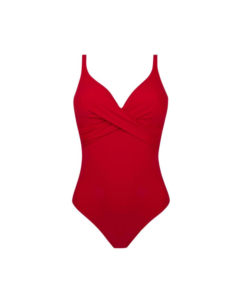 FBB9214C BAÑADOR ANTIGEL LA CHIQUISSIIMA COPA C TALLAS: m, l, xl, xxl, 3xl; COLOR: rojo, negro, azalea, kaki chic