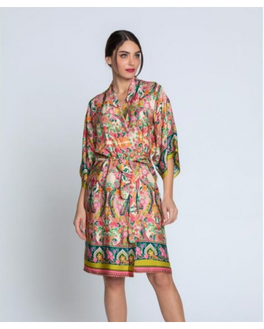 KIMONO VISCOSA LIBERTINE EN FLEURS LISE CHARMEL ALJ2039