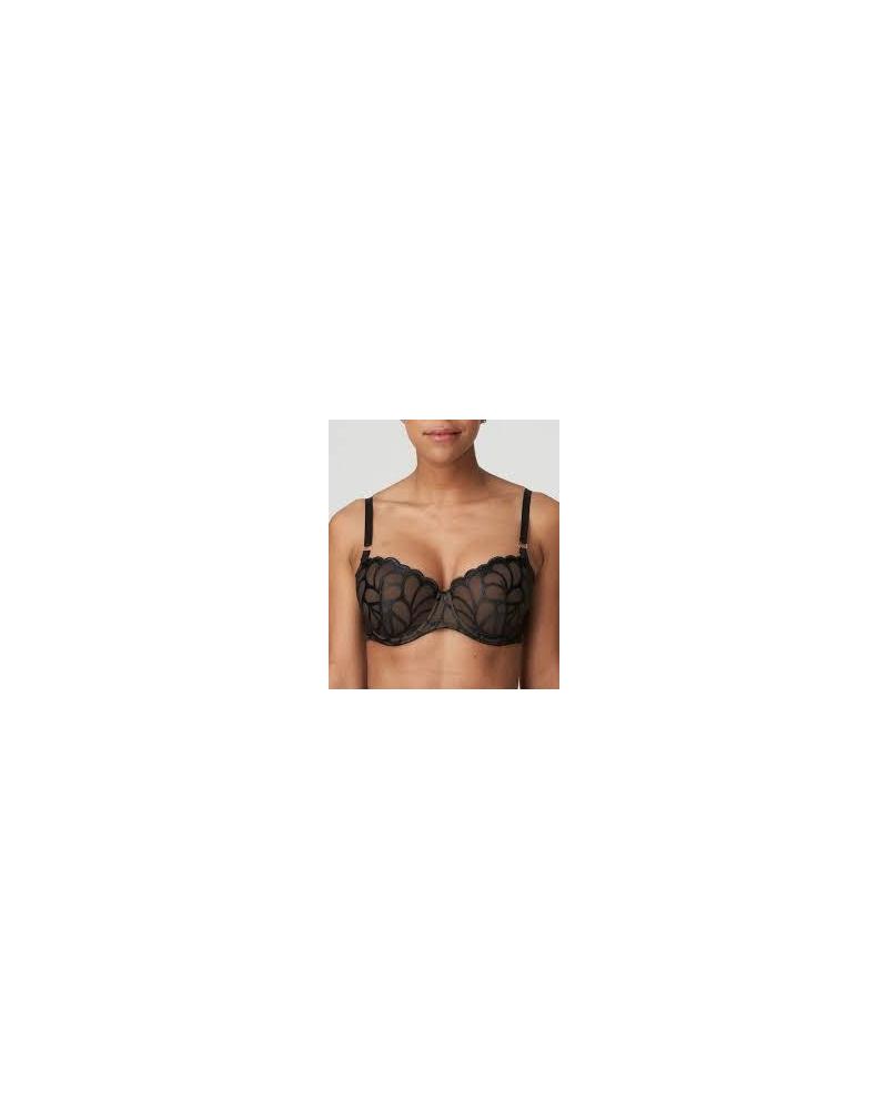 SUJETADOR BRALETTE AFROSIA PRIMA DONNA COPA D 0142166 COLOR: negro; TALLAS: 95, 100 Temporada: i23 - Todos los
