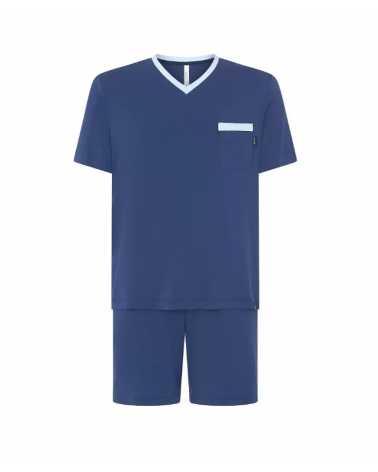 PIJAMA HOMBRE LOHE V255139 TALLAS: m, l, xl, xxl; COLOR: marino Temporada: ver25 - Hombre Ropa Interior y baño Online 