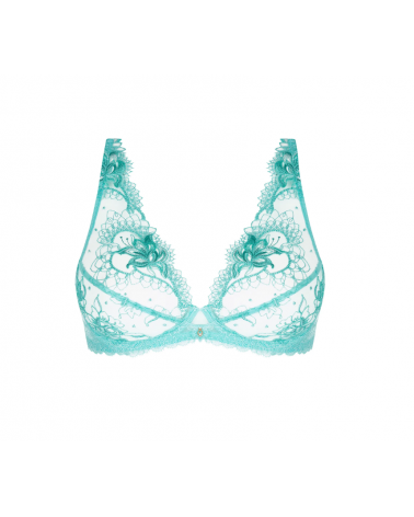 SUJETADOR ESCOTE PROFUNDO SIN ESPUMA PRINCESSE IRIS ACH7481 LISE CHARMEL TALLAS: 85b, 90b, 95b, 100b, 85c, 90c, 95c