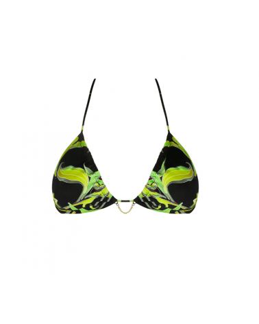 TOP BIKINI TRIÁNGULO FLEURS DE NUIT ABB2788 LISE CHARMEL TALLAS: s, m, l, xl  - Colección Baño Mujer Online  - PEPI