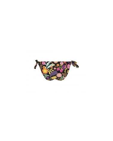 BRAGUITA LAZOS ANTIGEL MUSE EN FLEURS EBB0130 TALLAS: m, l; COLOR: negro Temporada: summer 23 - Colección Baño Mujer
