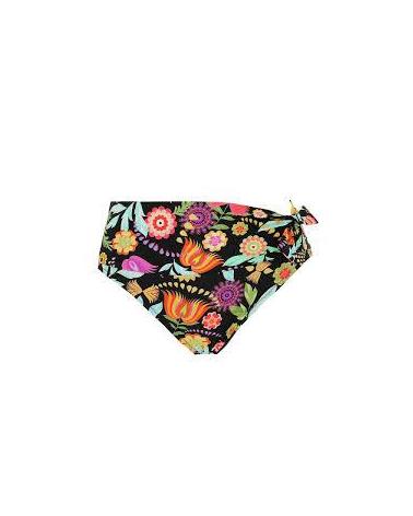 BRAGA ALTA ANTIGEL FBB0330 LA MUSE EN FLEURS TALLAS: m, l, xl; COLOR: negro Temporada: summer 23 - Colección Baño Mujer