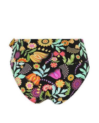 BRAGA ALTA ANTIGEL FBB0330 LA MUSE EN FLEURS TALLAS: m, l, xl; COLOR: negro Temporada: summer 23 - Colección Baño Mujer