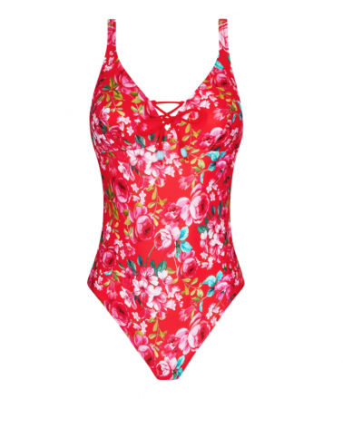 Bañador La Chérie Forever Antigel FBB9280 COLOR: rojo; TALLAS: 2c, 3c, 4c, 5c, 6c, 2d, 3d, 4d, 5d, 6d, 2e, 3e, 4e, 5e