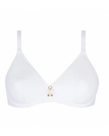 Bikini Triángulo Aros Antigel colección La Vogueuse FBB3207 COLOR: blanco, rojo, negro, ocean, azul eléctrico, amarillo