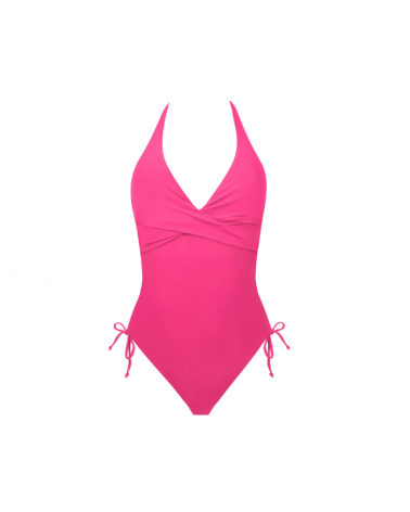 Bañador Escote Trasero B Antigel colección La Chiquissima TALLAS: s, m, l, xl; COLOR: negro, fucsia, verde agua, kaki