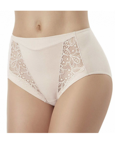 BRAGA ALTA JANIRA CAREY BELLE COTTON TALLAS: xl, xxl; COLOR: negro, dune Temporada: in23 - Todas las braguitas mujer