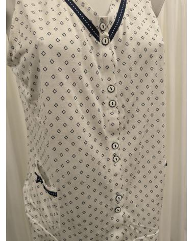 PIJAMA LOHE MUJER SIN MNAGAS V123180