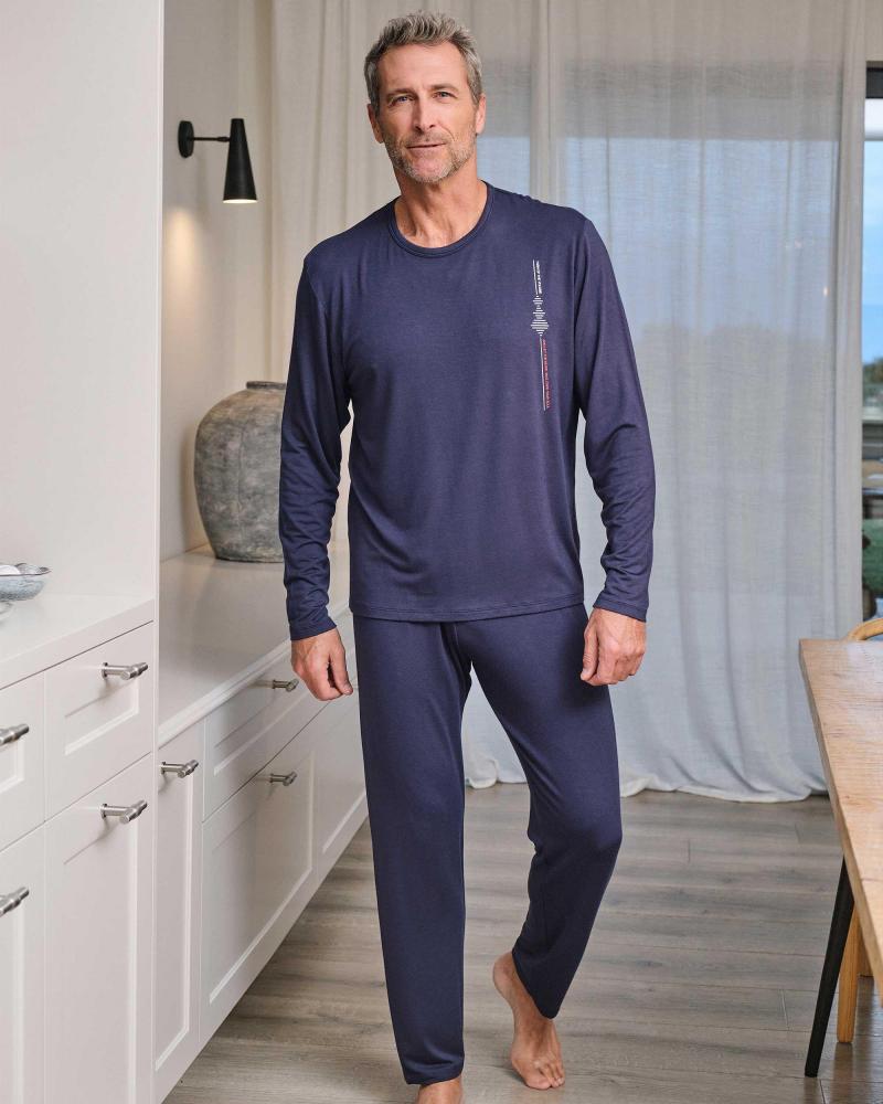 PIJAMA HIMBRE BAMBBO P751315 TALLAS: m, l, xl, xxl; COLOR: unico Temporada: invierno 25 - Hombre Ropa Interior y baño