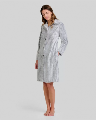 BATA MUJER LOHE ESPIGA JACQUARD TALLAS: m, l, xl; COLOR: unico Temporada: invierno 25 - Toda la lencería de noche de