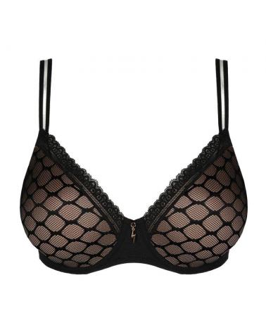 SUJETADOR ESCOTE CORAZÓN PRIMADONNA NAKO 0242490 TALLAS: 90c, 95c, 100c, 105c, 110c, 85d, 90d, 95d, 100d, 105d, 110d
