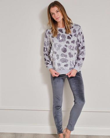 PIJAMA MUJER MASSANA P751230 TALLAS: m, l, xl; COLOR: unico Temporada: invierno 25 - Toda la lencería de noche de mujer