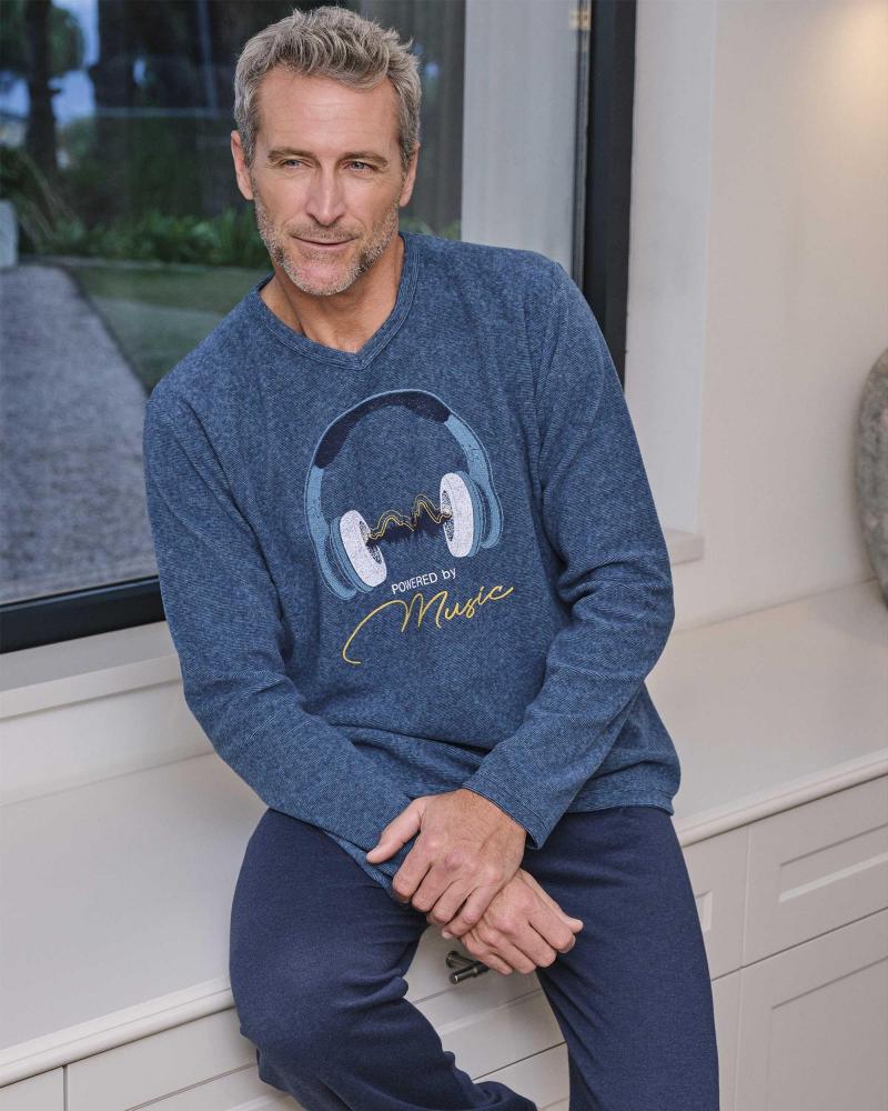 PIJAMA HOMBRE MASSANA P751324 TALLAS: m, l, xl, xxl; COLOR: unico Temporada: invierno 25 - Hombre Ropa Interior y baño