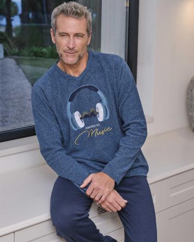 PIJAMA HOMBRE MASSANA P751324 TALLAS: m, l, xl, xxl; COLOR: unico Temporada: invierno 25 - Hombre Ropa Interior y baño