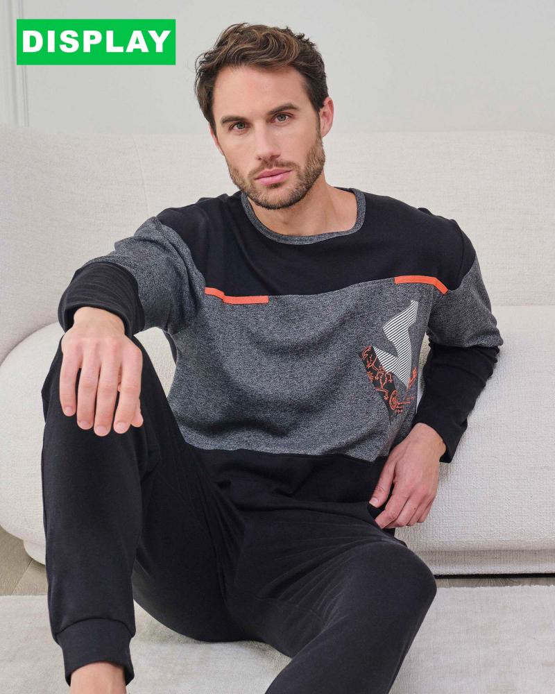 PIJAMA HOMBRE MASSANA P751306 TALLAS: m, l, xl; COLOR: unico Temporada: invierno 25 - Hombre Ropa Interior y baño