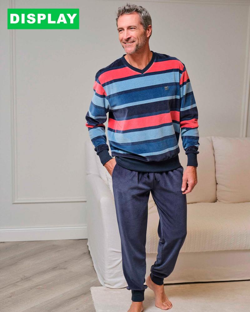 PIJAMA HOMBRE MASSANA P751321 TALLAS: l, xl, xxl; COLOR: unico Temporada: invierno 25 - Hombre Ropa Interior y baño