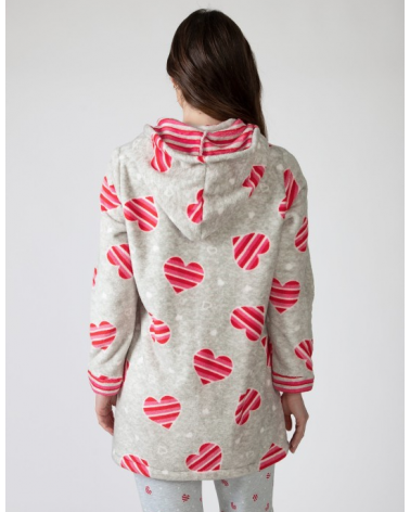CHAQUETA HOME MUJER MASSANA L756205 COLOR: gris; TALLAS: s, m, l Temporada: invierno 25 - Toda la lencería de noche de