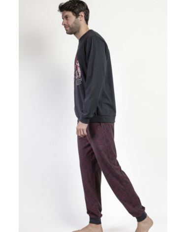 PIJAMA HOMBRE STAR WARS 63478 TALLAS: s, m, l, xl, xxl; COLOR: unico Temporada: invierno 25 - Hombre Ropa Interior y