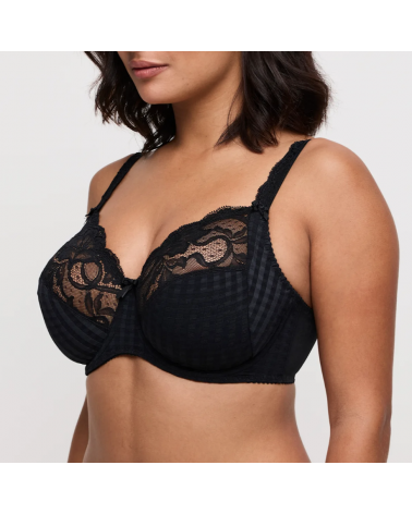 SUJETADOR PRIMA DONNA MADISON COPA B 0162121 COLOR: negro, deep forest, blue cell, black taylor; TALLAS: 90, 85, 110