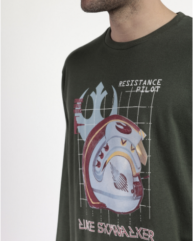 PIJAMA HOMBRESTAR WARS 63494-0 REESISTENCE PILOT TALLAS: m, l; COLOR: unico Temporada: invierno 25 - Hombre Ropa