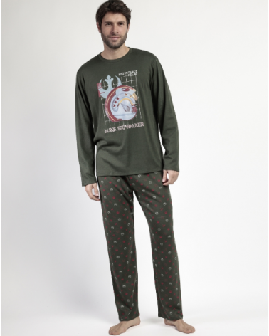 PIJAMA HOMBRESTAR WARS 63494-0 REESISTENCE PILOT TALLAS: m, l; COLOR: unico Temporada: invierno 25 - Hombre Ropa