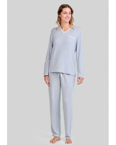 PIJAMA MUJER LOHE Y251190 TALLAS: s, m, l, xl; COLOR: unico Temporada: invierno 25 - Toda la lencería de noche de mujer