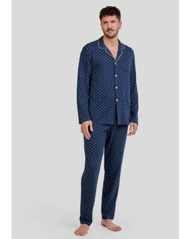 PIJAMA LOHE ABIERTO HOMBRE Y255151 CACHEMIR TALLAS: m, l, xl; COLOR: unico Temporada: invierno 25 - Hombre Ropa