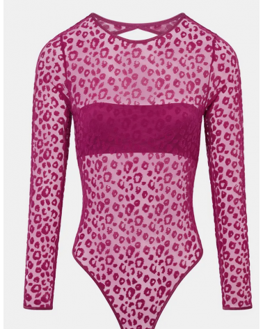 BODY CHANTELLE PULP ANIMAL C22ZT0 TALLAS: xs, s, m; COLOR: negro, oil Temporada: invierno 25 - Descubre todas las