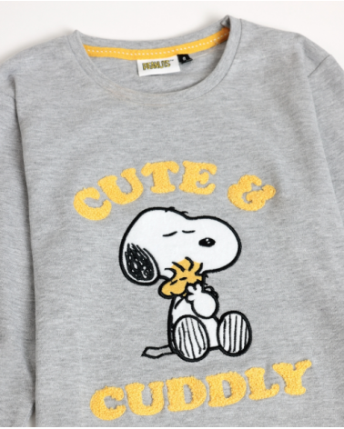 PIJAMA NIÑA PEANUTS SNOOPY 62455-0 TALLAS: 14, 16; COLOR: unico Temporada: invierno 25 - Lencería Mujer Online  - PEPI