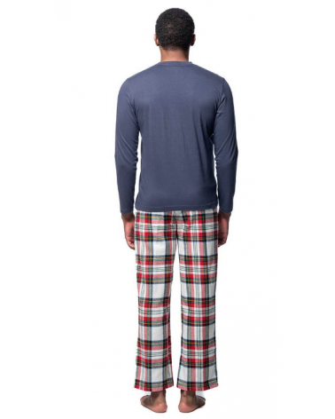 PIJAMA HOMBRE KUKUXUMUSU NAVIDAD 252257 TALLAS: s, m, l, xl; COLOR: unico Temporada: invierno 25 - Hombre Ropa Interior