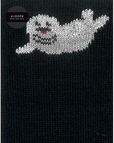 CALCETIN PUNTO BLANCO FOCAS MARINAS 77046-10