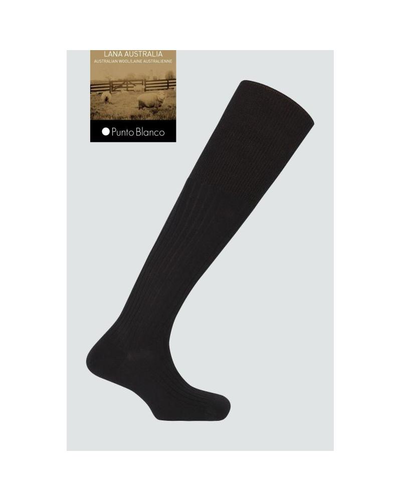 CALCETIN LANA AUSTRALIA HOMBRE PUNTO BLANCO 13300-30