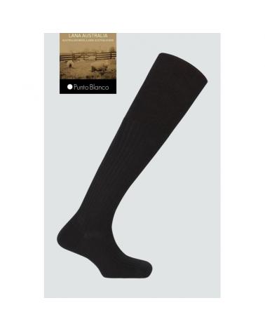 CALCETIN LANA AUSTRALIA HOMBRE PUNTO BLANCO 13300-30