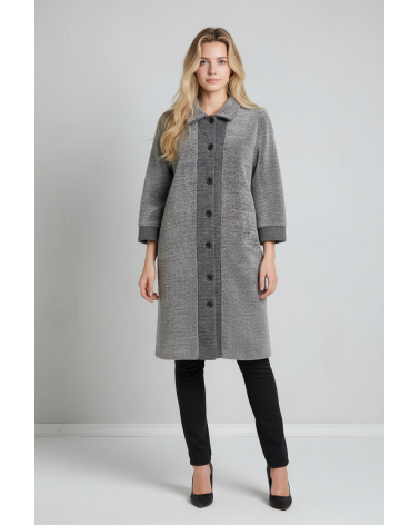 BATA MUJER EGATEX AFELPADA 182511 COLOR: gris; TALLAS: m, l, xl, xxl Temporada: invierno 19 -   - PEPI GUERRA