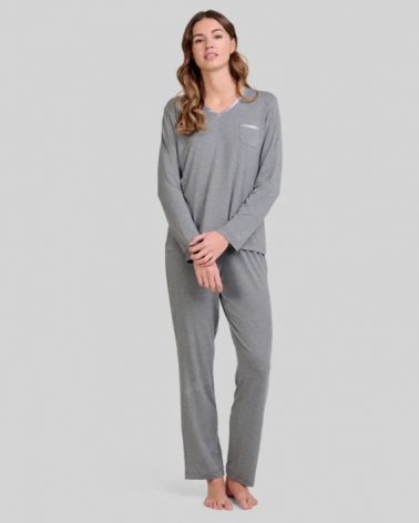PIJAMA MUJER LOHE MODAL Y251192 TALLAS: s, m, l, xl; COLOR: unico Temporada: invierno 25 - Toda la lencería de noche de