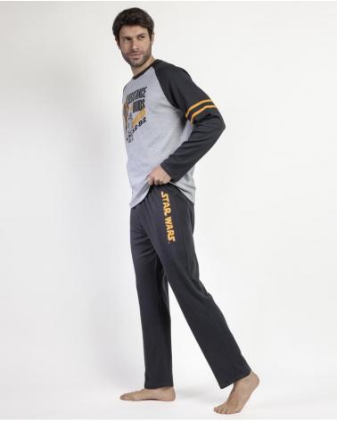 PIJAMA STAR WARS DROIDS 63497 TALLAS: s, m, l, xl, xxl; COLOR: unico Temporada: invierno 25 - Hombre Ropa Interior y