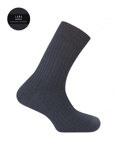 Caja 6 calcetines Lana Australia Punto Blanco 13300-10