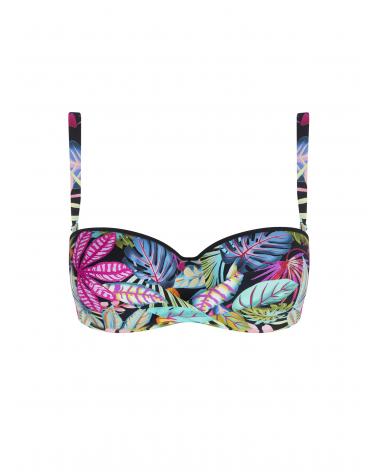 BANDEAU LA FORET MAGIC FBB7169 COPA D COLOR: negro; TALLAS: 95, 100 Temporada: verano 2026 - Colección Baño Mujer