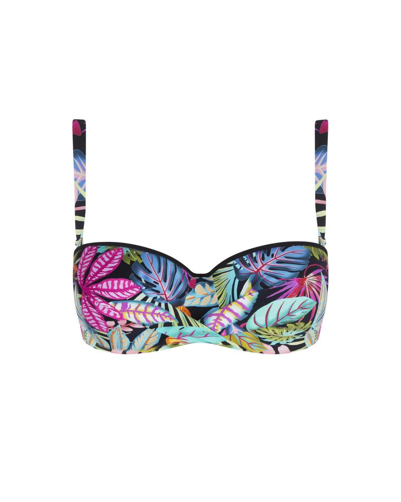 BANDEAU LA FORET MAGIC FBB7169 COPA D COLOR: negro; TALLAS: 95, 100 Temporada: verano 2026 - Colección Baño Mujer