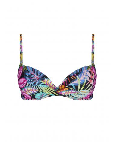 TOP BIKINI PUSH UP ANTIGEL LA FORET MAGIC COPA B EBB4369 COLOR: negro; TALLAS: 90, 95, 100, 85 Temporada: verano 2026 -