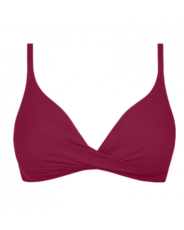 TOP TRIANGULO ANTIGEL BIKINI COPA B FB6614 LA CHIQUISSIMA TALLAS: s, m, l, xl, xxl; COLOR: negro, mer rouge, mer