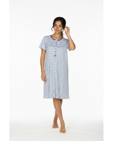 CAMISON MANGA CORTA LETRAS MARCA SEÑORETTA 152117 TALLAS: m, l, xl; COLOR: azul, rosa Temporada: inv15/16 - Toda la