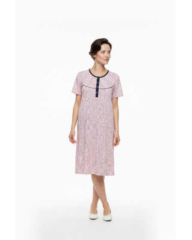 CAMISON MANGA CORTA LETRAS MARCA SEÑORETTA 152117 TALLAS: m, l, xl; COLOR: azul, rosa Temporada: inv15/16 - Toda la