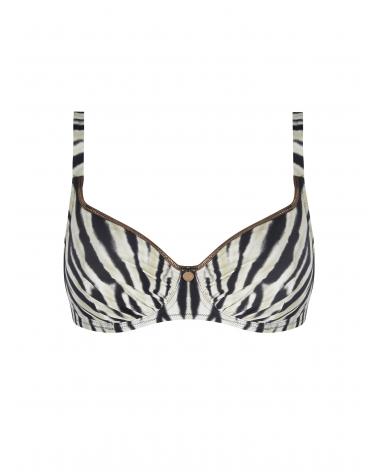 TOP BIKINI CAPACIDAD LA TIGRE BLANC COPA F FBB3649 TALLAS: 90, 95, 100, 85, 105; COLOR: unico Temporada: verano 2026 -